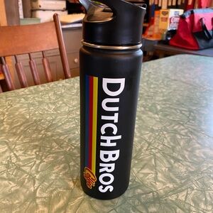 Brand New Black Dutch Brothers Coffee 20oz Travel Mug